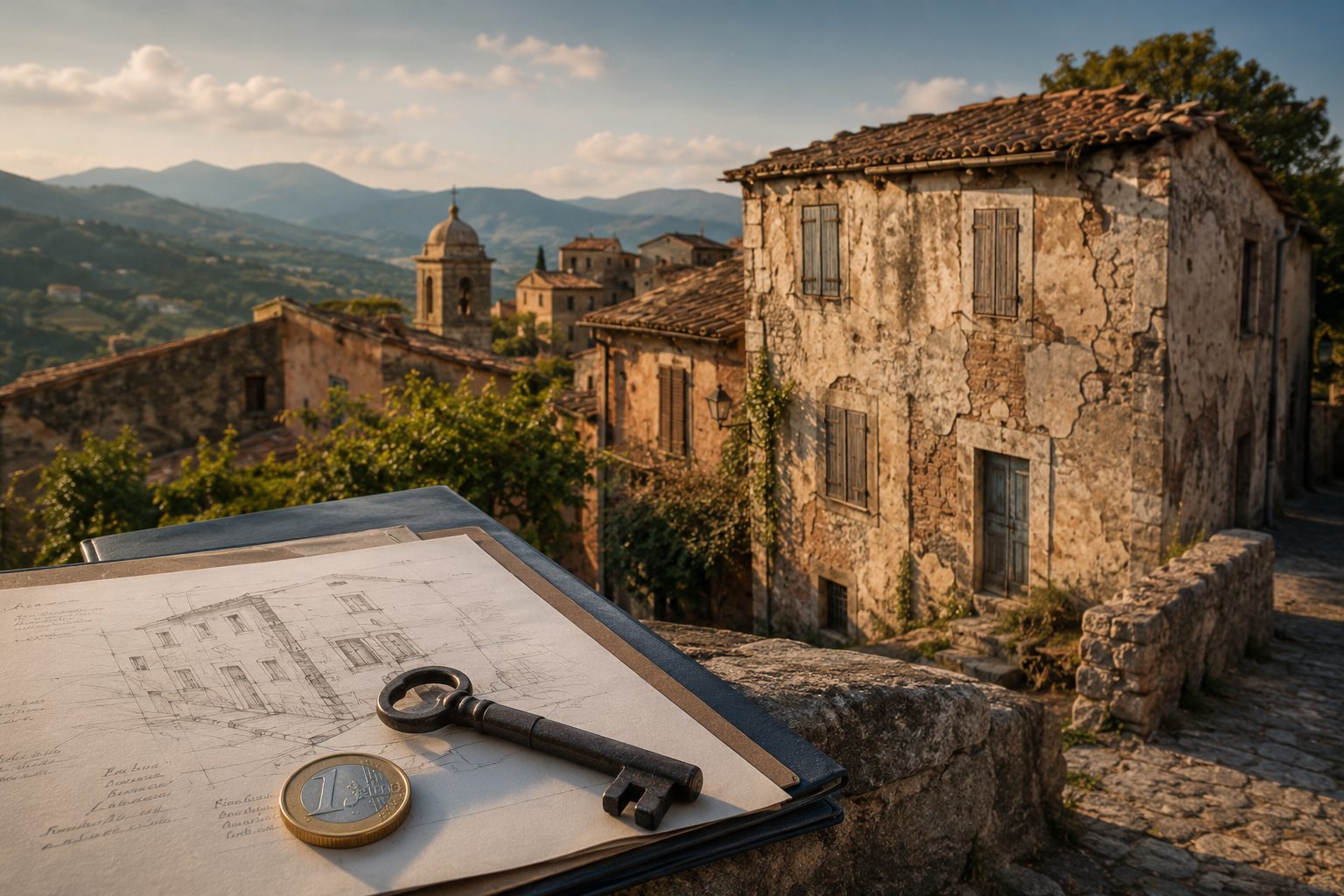 The €1 house in Italy: what the headlines don't tell American buyers.